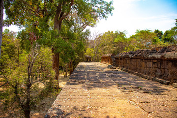 A beautiful view of Angkor Wat temple at Siem Reap, Cambodia.