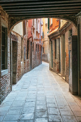 Fototapeta na wymiar ベネチア本島の風景