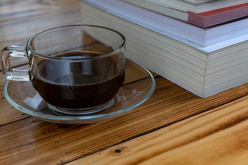 Stay home with black coffee and a stack of books