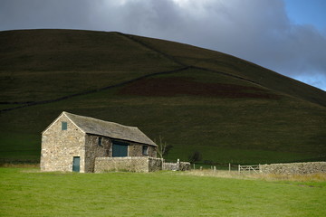 Rural peak district farm building