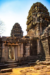 A beautiful view of Angkor Wat temple at Siem Reap, Cambodia.