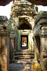 A beautiful view of Angkor Wat temple at Siem Reap, Cambodia.