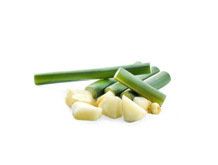 ginger root isolated on white background