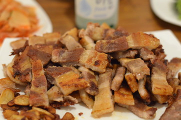 Sangyopsal Korean Dish