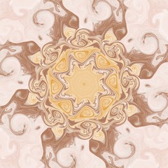 Earth tone marble liquid swirl textures background. Chaotic abstract organic design. For wall and floor decorative tiles design pattern.