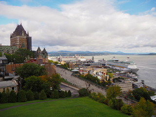 Fototapeta na wymiar Quebec city Canada September 2019
