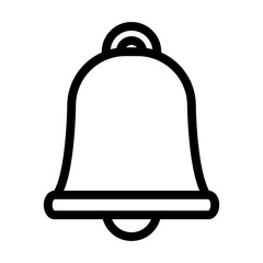 bell icon image, line style