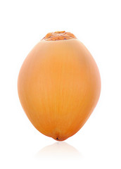 Coconut isolated on white background.