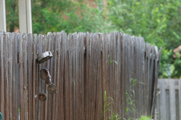 wooden wind chimes