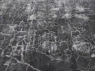 Gray and White Crack Lines Pattern Wall Backgrounds, weathered wall. Use as a Background or Wallpaper. So Contrast and Grainy.