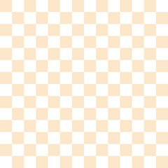 市松模様　オレンジ　M　7