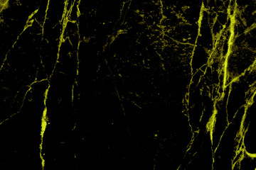 Decorative black marble texture with pattern golden effact.