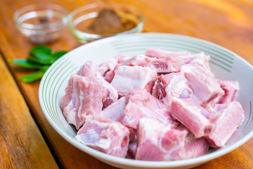 pork bone ingredient for cooking