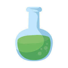 tube test laboratory isolated icon