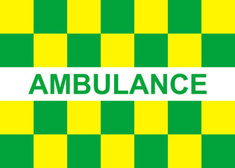 Battenburg ambulance marking Template for your design © magr80