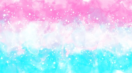 Colorfull background watercolor. Colorfull splash watercolor. Water color backdrop. Colorfull background watercolor. Abstract colorfull splash watercolor on white background. Pink and Blue Background.
