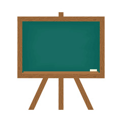 school chalkboard supply isolated icon