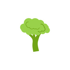Broccoli graphic design template vector isolated