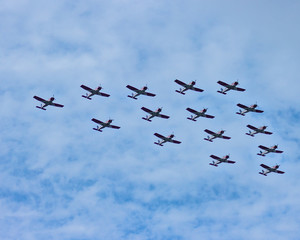 EXHIBICIÓN AÉREA EN CHILE