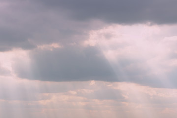 The sky is romantic, magical and dreamy in pink