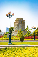 A beautiful view of buddha statues at Phnom Penh, Cambodia.
