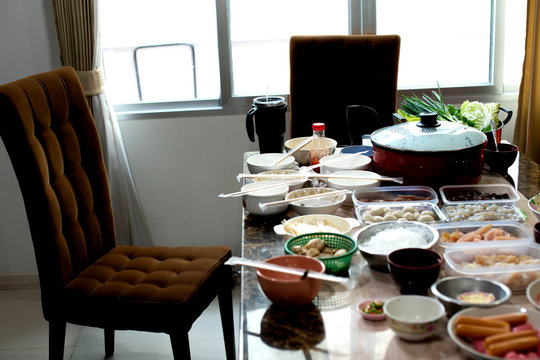 View Of Home Dining Table