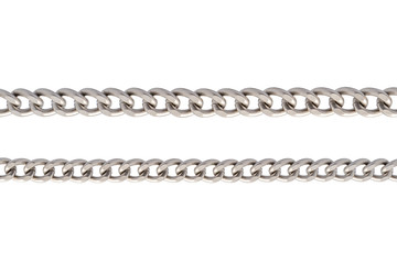 chain isolated on white background with clipping path