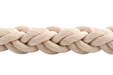 rope isolated  on white background with clipping path