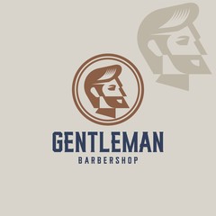 barbershop logo vector