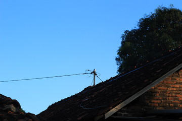 cable car in the mountains