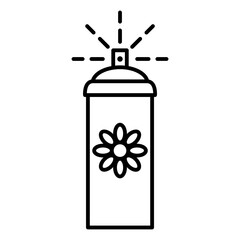 Air freshener icon, outline icon