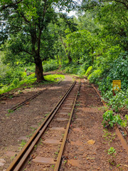 Maharashtra tourism,Matheran toy train tracks
