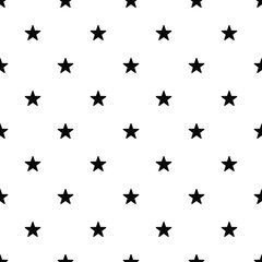 Vector seamless star pattern, star background.