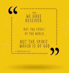 Best Bible quotes about spirit of God