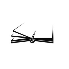 Fototapeta na wymiar book logo