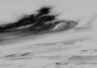 Obraz premium Cloud overlay effect. Abstract white clouds isolated on black background. Royalty high-quality free stock photo image of isolated cloud on black background. Overlay textured smoke,brush effect