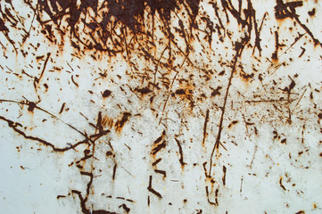 rusty on steel texture background