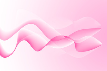 pink wave moving abstract background