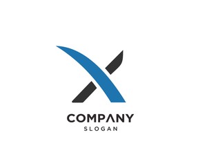 Modern Creative Letter X Logo Design Template