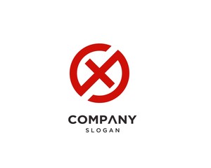 Modern Creative Letter X Logo Design Template
