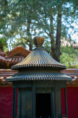 Chinese traditional censer in the forbidden city.