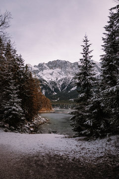 Bergsee, Zugspitze, Alpen