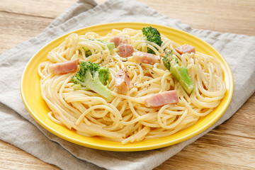 カルボナーラのパスタ