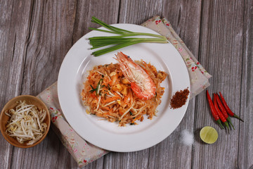 Pad Thai - Birds Eye View 