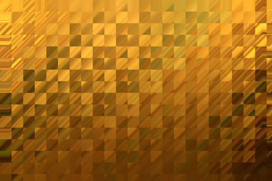 abstract mosaic golden texture pattern background