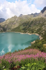 Naklejka premium lago del barbellino a Bergamo