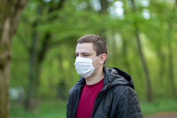 During the walk you need to wear a mask to protect yourself from the coronavirus