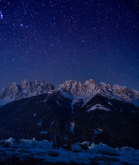stelle a San Candido, via Lattea Trentino