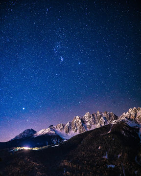 stelle a San Candido, via Lattea Trentino © Enricoazzola