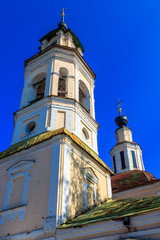 Fototapeta premium Planetarium in former Nikolo-Kremlin Church(18th century) in Vladimir, Russia. Golden ring of Russia